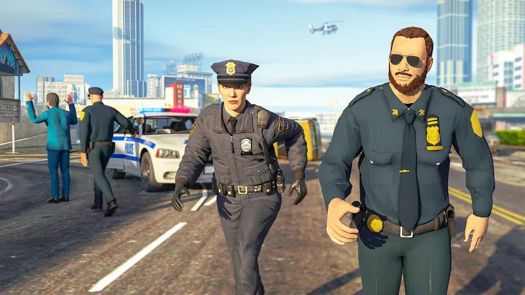 Police Simulator Job Cop Game  [МОД Меню] Screenshot 5