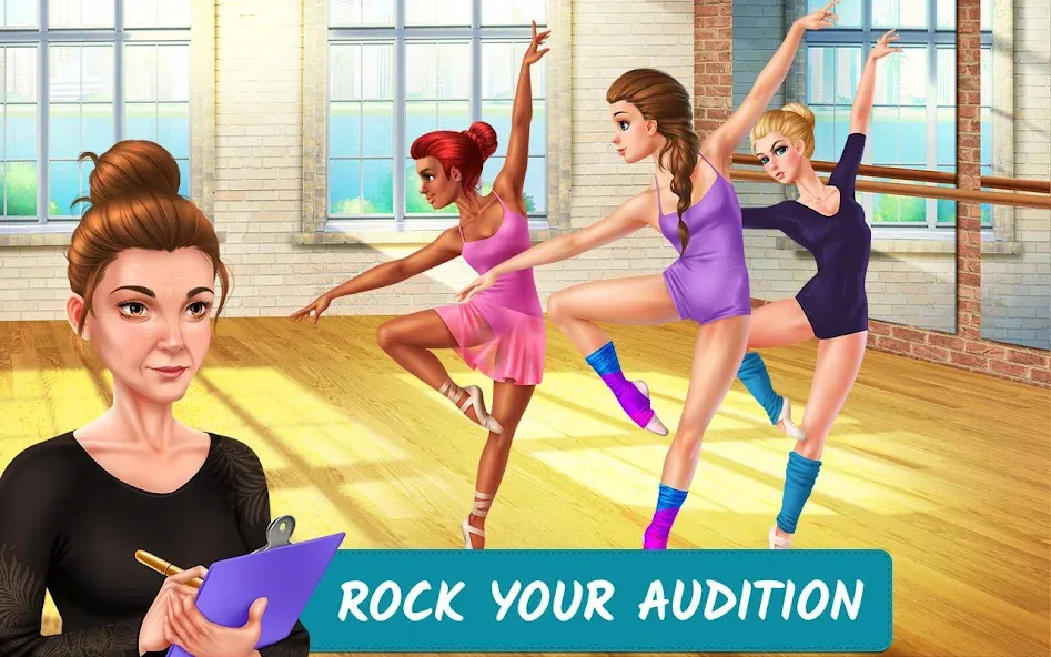 Dance School Stories  [МОД Unlocked] Screenshot 1