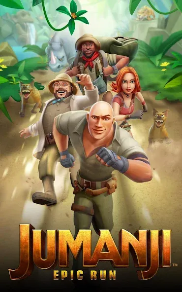 Jumanji: Epic Run (Джуманджи)  [МОД Unlimited Money] Screenshot 1