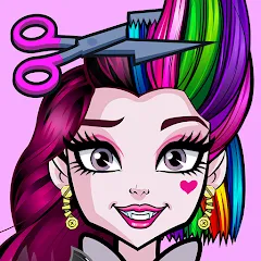 Скачать взломанную Monster High™ Beauty Salon (Монстер Хай)  [МОД Unlocked] - полная версия apk на Андроид