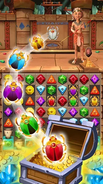 Jewel Ancient 2: lost gems (Джуэл Эншиент 2)  [МОД Много денег] Screenshot 1