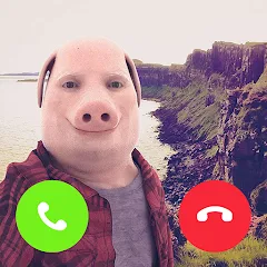 Скачать взломанную John Pork In Video Call (Джон Порк ин Видео Колл)  [МОД Бесконечные деньги] - стабильная версия apk на Андроид