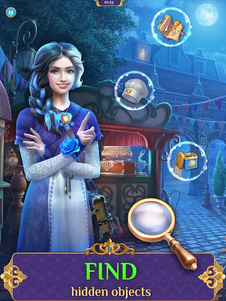 Hidden objects of Eldritchwood  [МОД Бесконечные монеты] Screenshot 1