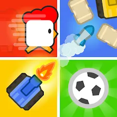 Скачать взломанную 2 3 4 Player Mini Games  [МОД Много монет] - стабильная версия apk на Андроид