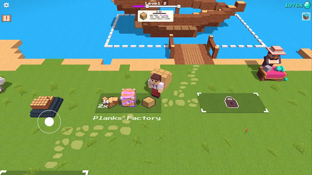 CubeCrafter (Кьюбкрафт)  [МОД Бесконечные деньги] Screenshot 2