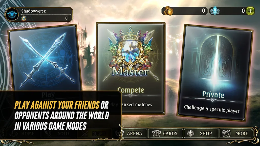 Shadowverse CCG (Шадовверс ККГ)  [МОД Все открыто] Screenshot 3