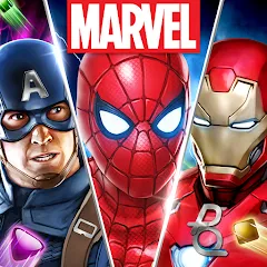 Взломанная MARVEL Puzzle Quest: Hero RPG (Марвел Пазл Квест)  [МОД Mega Pack] - стабильная версия apk на Андроид