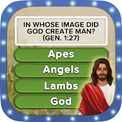 Скачать взломанную Daily Bible Trivia Bible Games (Ежедневные викторины Библии библейские игры)  [МОД Много денег] - полная версия apk на Андроид