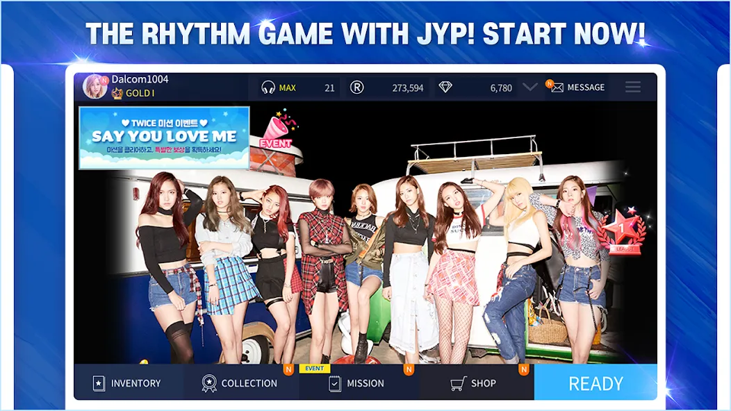 SUPERSTAR JYPNATION (уперстар )  [МОД Много монет] Screenshot 2