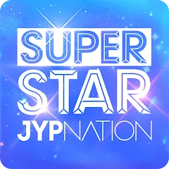 Скачать взломанную SUPERSTAR JYPNATION (уперстар )  [МОД Много монет] - полная версия apk на Андроид