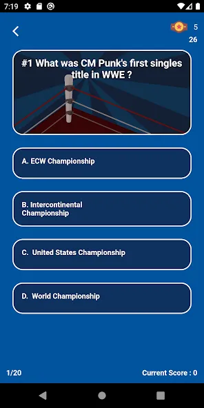 World Wrestling Trivia (Уорлд Рестлинг Тривия)  [МОД Unlocked] Screenshot 4