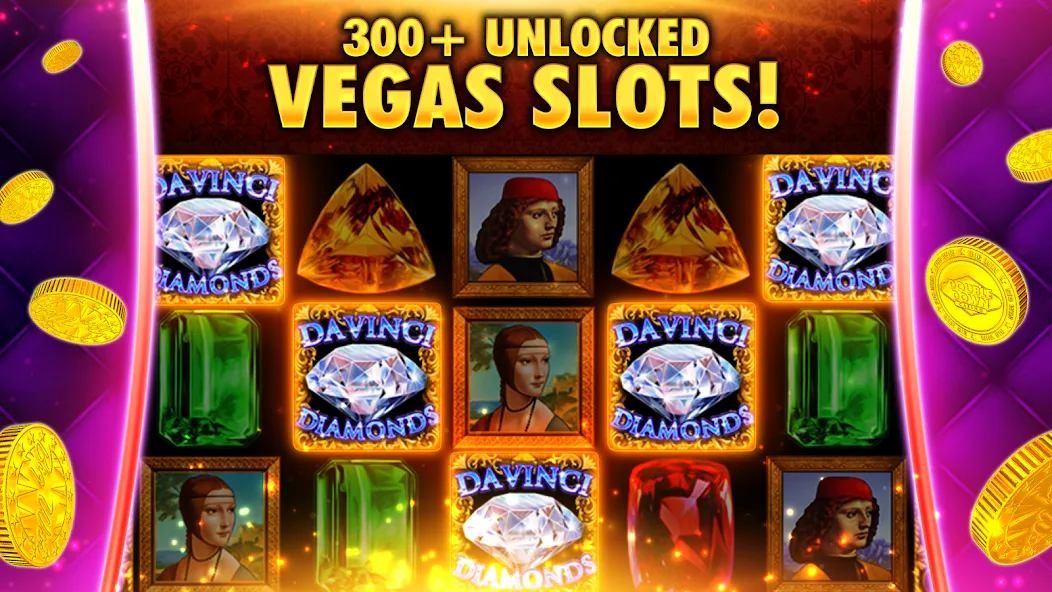 DoubleDown Casino Vegas Slots (Даблдаун)  [МОД Mega Pack] Screenshot 2