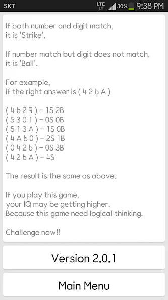 IQ Baseball - Number Puzzle (АйКью Бейсбол)  [МОД Unlocked] Screenshot 3