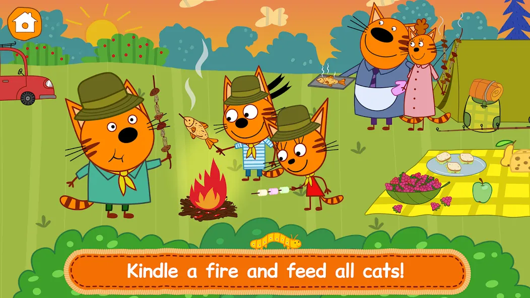 Kid-E-Cats: Kitty Cat Games!  [МОД Бесконечные деньги] Screenshot 5