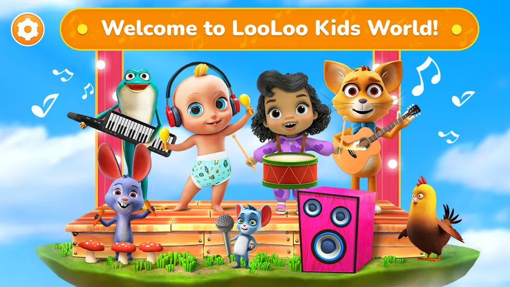 LooLoo Kids: Fun Baby Games!  [МОД Unlocked] Screenshot 1