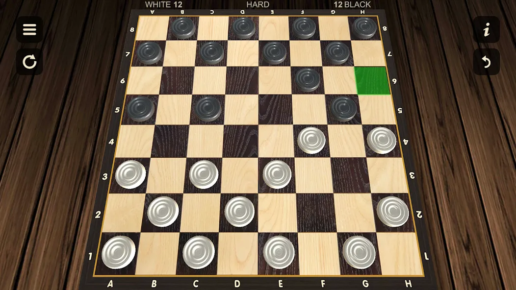 Checkers - Two player  [МОД Много денег] Screenshot 1