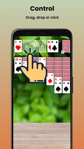 Klondike Solitaire Offline  [МОД Бесконечные деньги] Screenshot 3