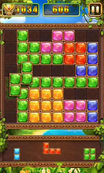 Puzzle Block Jewels (Пазл Блок Драгоценности)  [МОД Все открыто] Screenshot 2