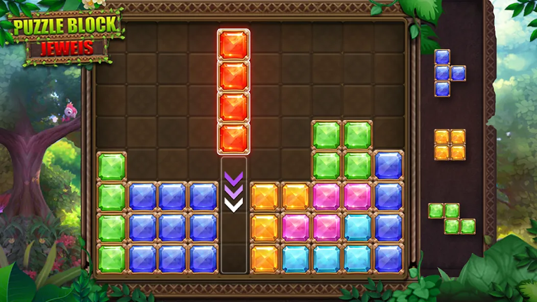 Puzzle Block Jewels (Пазл Блок Драгоценности)  [МОД Все открыто] Screenshot 5