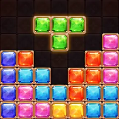 Скачать взлом Puzzle Block Jewels (Пазл Блок Драгоценности)  [МОД Все открыто] - стабильная версия apk на Андроид