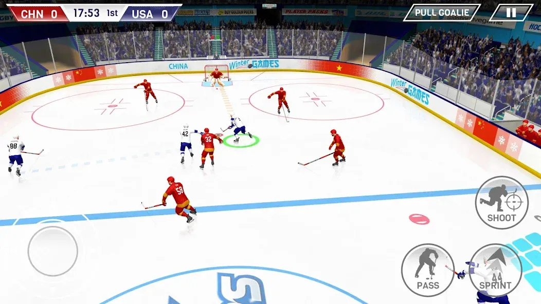 Hockey All Stars (Хоккей Олл Старс)  [МОД Бесконечные деньги] Screenshot 2