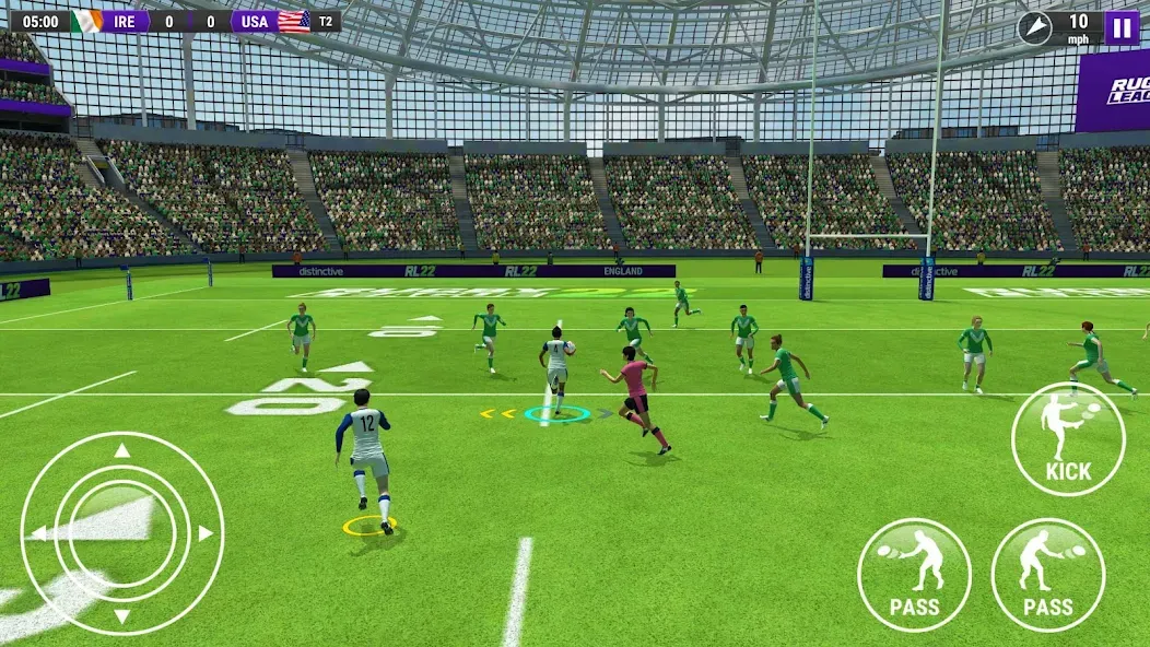 Rugby League 22 (Рубиги Лига 22)  [МОД Меню] Screenshot 2