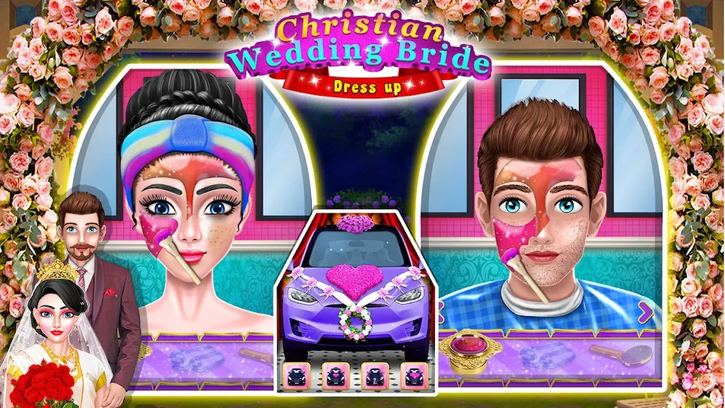 Indian Bride Makeup Games (Индийская невеста игры по макияжу)  [МОД Menu] Screenshot 3