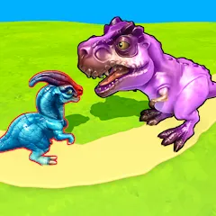 Взломанная Dino Merge (Дино Мердж)  [МОД Unlocked] - последняя версия apk на Андроид