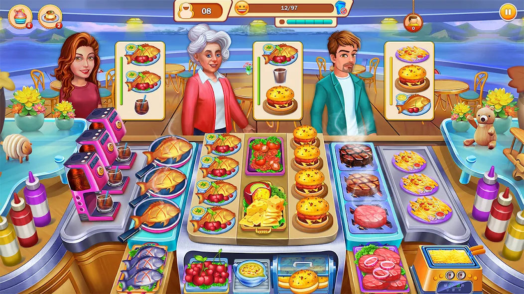 Food Cooking: Chef Restaurant  [МОД Mega Pack] Screenshot 3