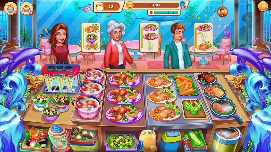 Food Cooking: Chef Restaurant  [МОД Mega Pack] Screenshot 4