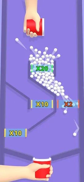 Bounce and collect (Баунс энд коллект)  [МОД Бесконечные монеты] Screenshot 1