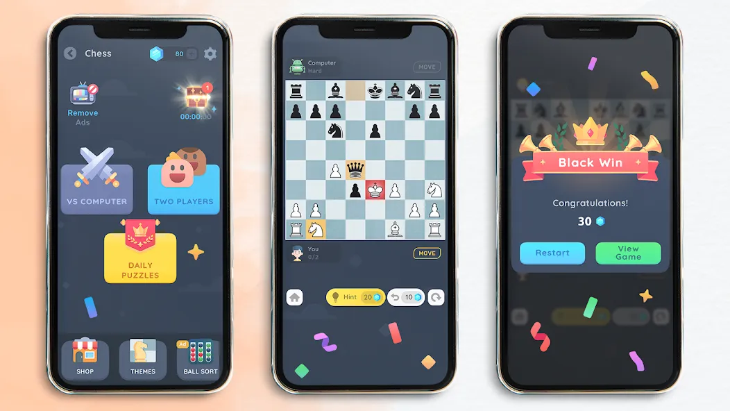 Chess: Classic Board Game  [МОД Unlimited Money] Screenshot 1