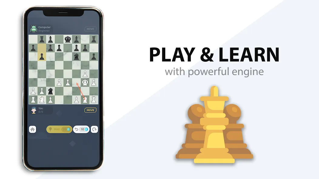 Chess: Classic Board Game  [МОД Unlimited Money] Screenshot 3