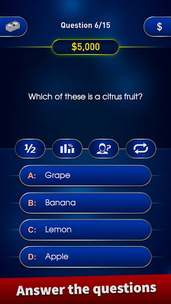 Millionaire 2024 Trivia Quiz  [МОД Меню] Screenshot 1