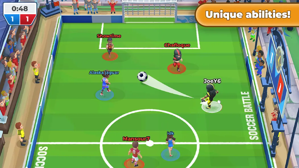 Soccer Battle -  PvP Football  [МОД Меню] Screenshot 3