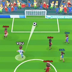 Скачать взлом Soccer Battle -  PvP Football  [МОД Меню] - последняя версия apk на Андроид