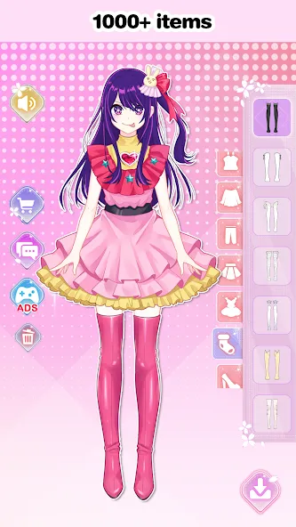 Vlinder Princess Dress up game  [МОД Бесконечные деньги] Screenshot 3