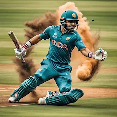 Взлом World Cricket Games Offline  [МОД Unlocked] - полная версия apk на Андроид
