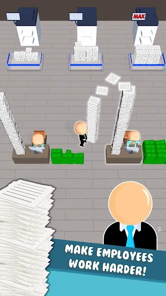 Office Fever (Офисная лихорадка)  [МОД Unlimited Money] Screenshot 1