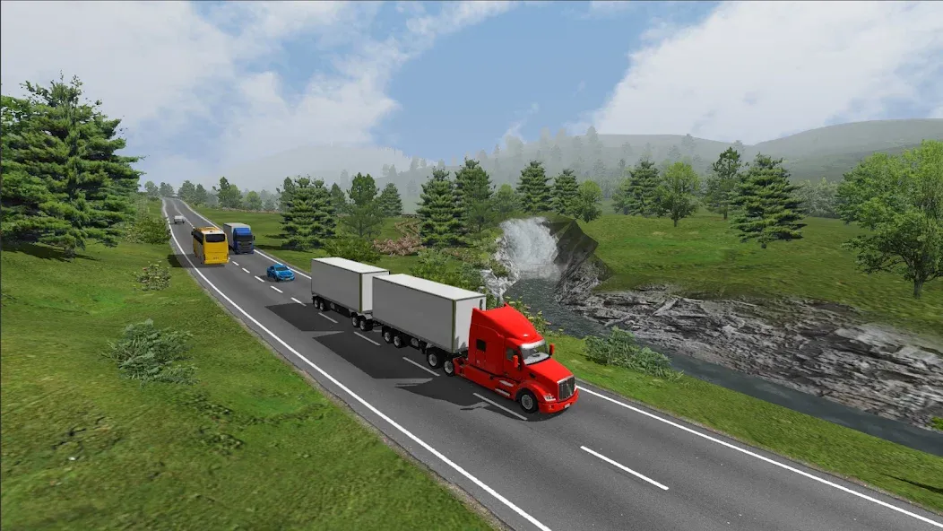 Universal Truck Simulator (Юниверсал Трак Симулятор)  [МОД Бесконечные монеты] Screenshot 3