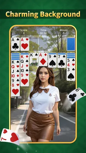 Solitaire Classic:Card Game (Солитер Классик)  [МОД Unlocked] Screenshot 3