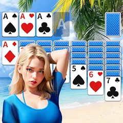 Взломанная Solitaire Classic:Card Game (Солитер Классик)  [МОД Unlocked] - последняя версия apk на Андроид