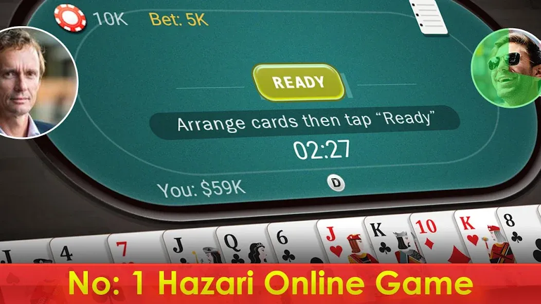 Hazari - 1000 Points Card Game (Хазари)  [МОД Mega Pack] Screenshot 1