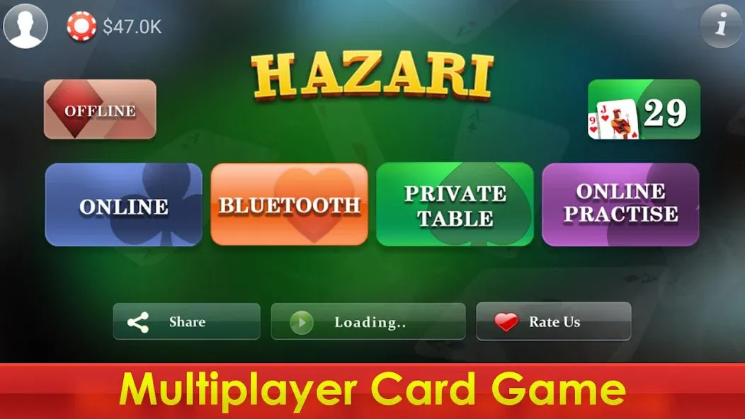 Hazari - 1000 Points Card Game (Хазари)  [МОД Mega Pack] Screenshot 2