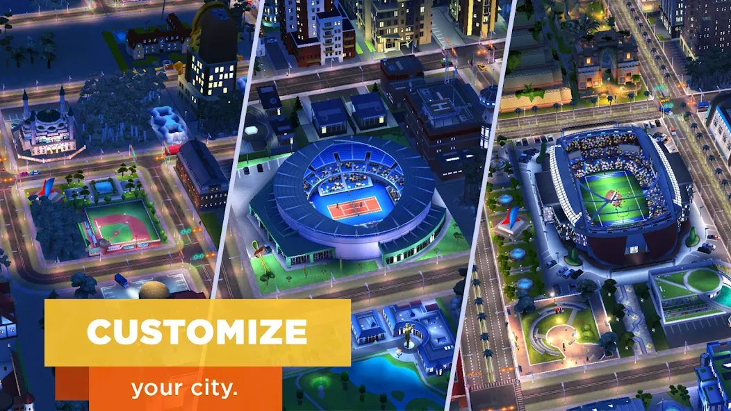 SimCity BuildIt (СимСити БилдИт)  [МОД Mega Pack] Screenshot 1