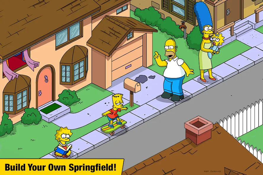 The Simpsons™:  Tapped Out (Зе Симпсонс)  [МОД Бесконечные монеты] Screenshot 1