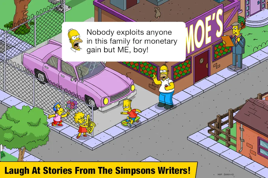 The Simpsons™:  Tapped Out (Зе Симпсонс)  [МОД Бесконечные монеты] Screenshot 5