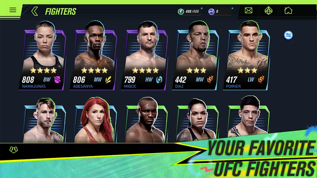 EA SPORTS™ UFC® Mobile 2 (ИА СПОРТС УФЦ 2)  [МОД Бесконечные деньги] Screenshot 2