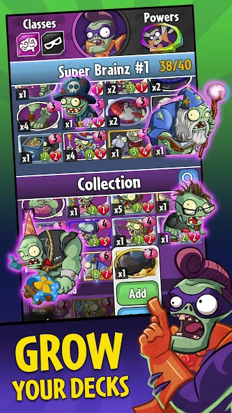 Plants vs. Zombies™ Heroes  [МОД Много монет] Screenshot 2