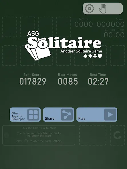 Solitaire - ASG (Солитр)  [МОД Меню] Screenshot 4